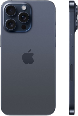 Смартфон Apple iPhone 15 Pro Max 512GB (титановый синий)