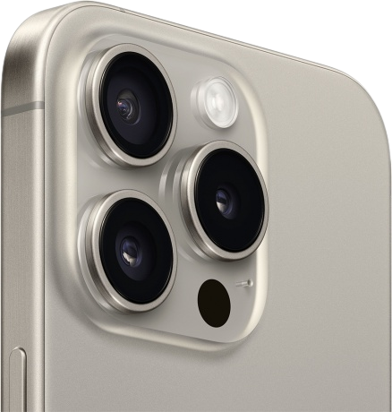 Смартфон Apple iPhone 15 Pro 256GB (природный титан) Б/У (категория A)